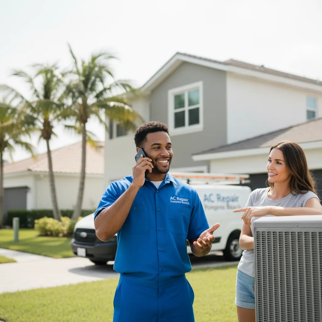 AC Repair Pompano Beach customer support in Junction